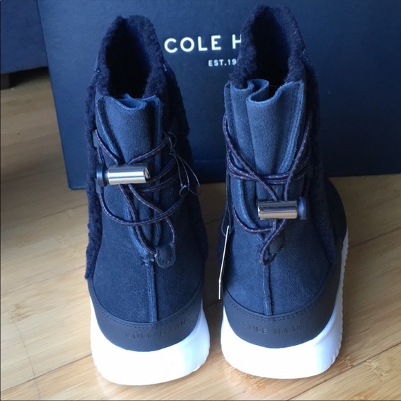 Cole Haan StudioGrand Waterproof Slip-on Boots - Picture 3 of 6